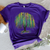 Mardi Gras Tree Shirt, Watercolor Mardi Gras Bead Tree, Mardi Gras Tee, Carnival Shirt, New Orleans Tee, NOLA Shirt, Fat Tuesday Shirt