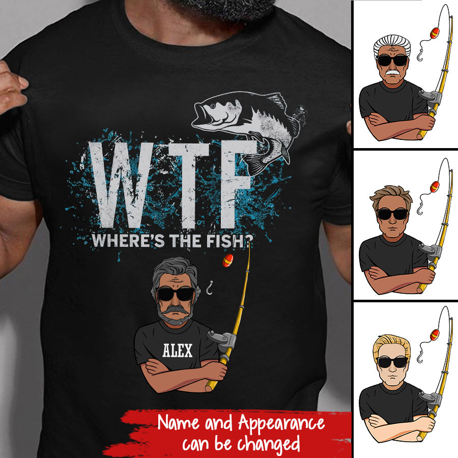Custom Fishing Shirts, Fishing Shirt, Fishing Shirts For Men, Fishing Jersey Fishing Gifts For Dad  Fishing Gift