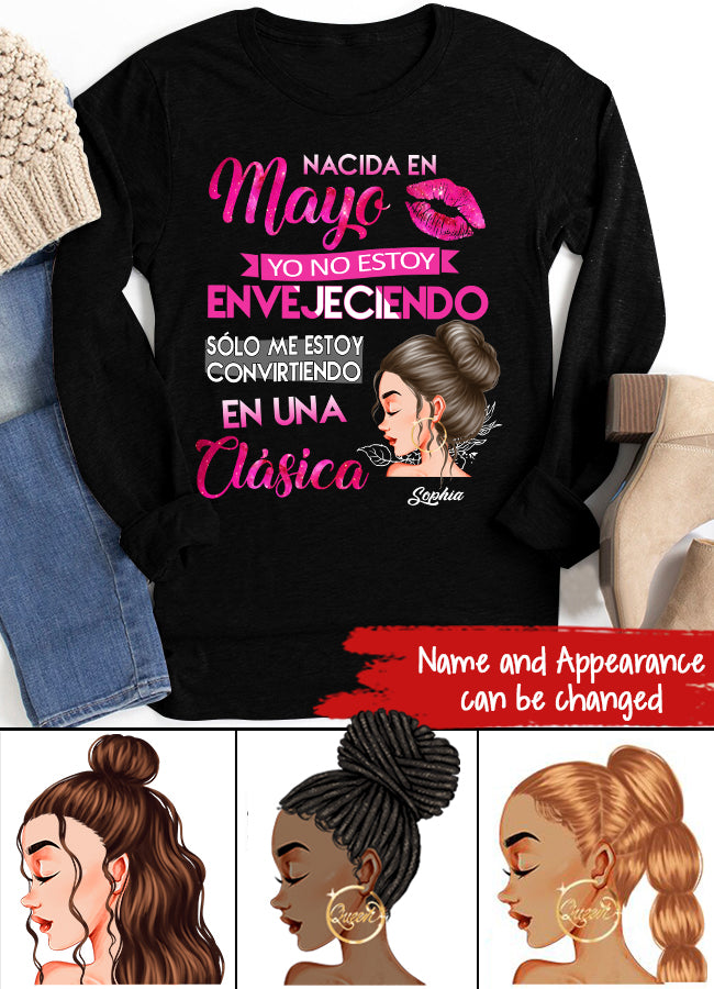 Camisa De Cumpleaños De Mayo, Camisa De Cumpleaños Personalizada, Reinas Nacidas En Mayo, Regalos De Cumpleaños De Mayo, Camisas De Mayo Para Mujeres