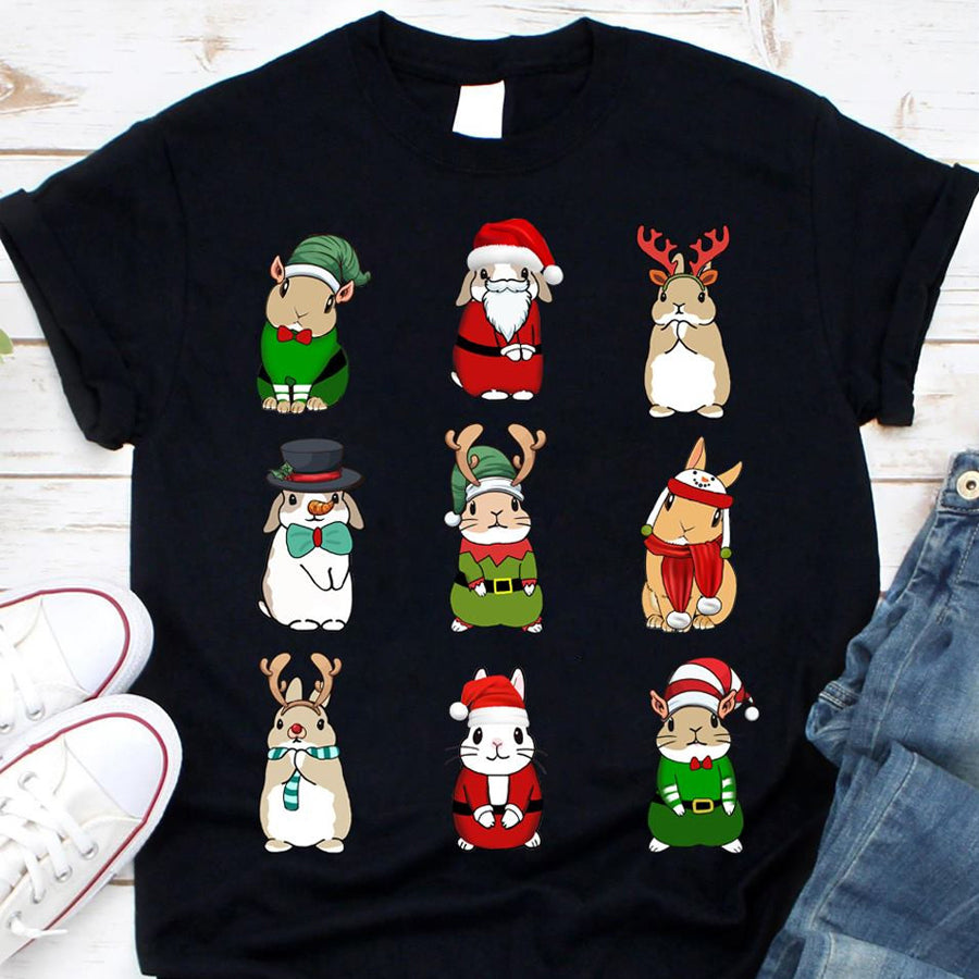 Funny adult christmas shirts, Rabbit shirt, christmas t shirt, funny christmas t shirts, best christmas gifts unisex shirt