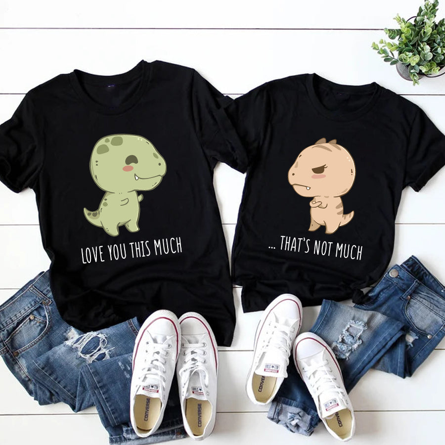 Cute Valentines Day Shirts, Dinosaur Valentine Shirt, Matching T Shirts For Couples, Love Valentine Shirt, His And Her Valentine Shirts, Couple Shirt, Husband And Wife Shirt