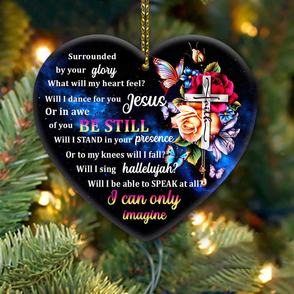 Memorial Christmas Ornaments, Memorial Ornaments For Parents, Christmas in heaven ornament,   In Memory Ornaments