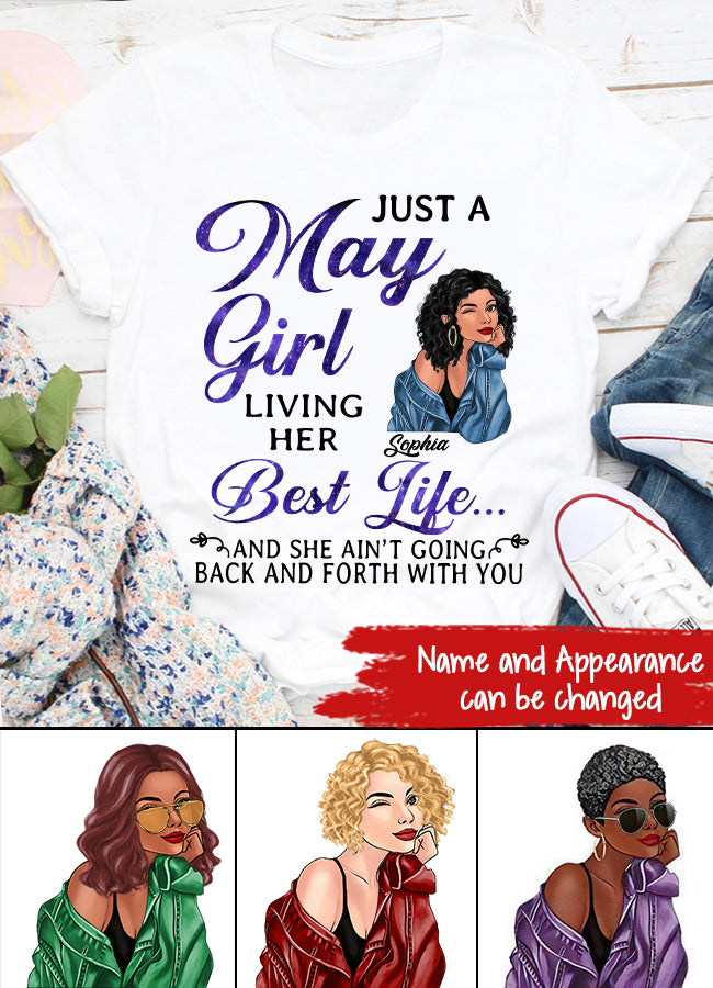 May Birthday Shirt, Custom Birthday Shirt, Queens Born In May, May Birthday Gifts, May Shirts For Woman