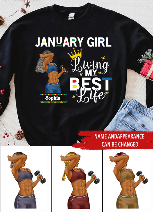 January Birthday Shirt, Custom Birthday Shirt, Queens Are Born In January, January Birthday Shirts For Woman, January Birthday Gifts