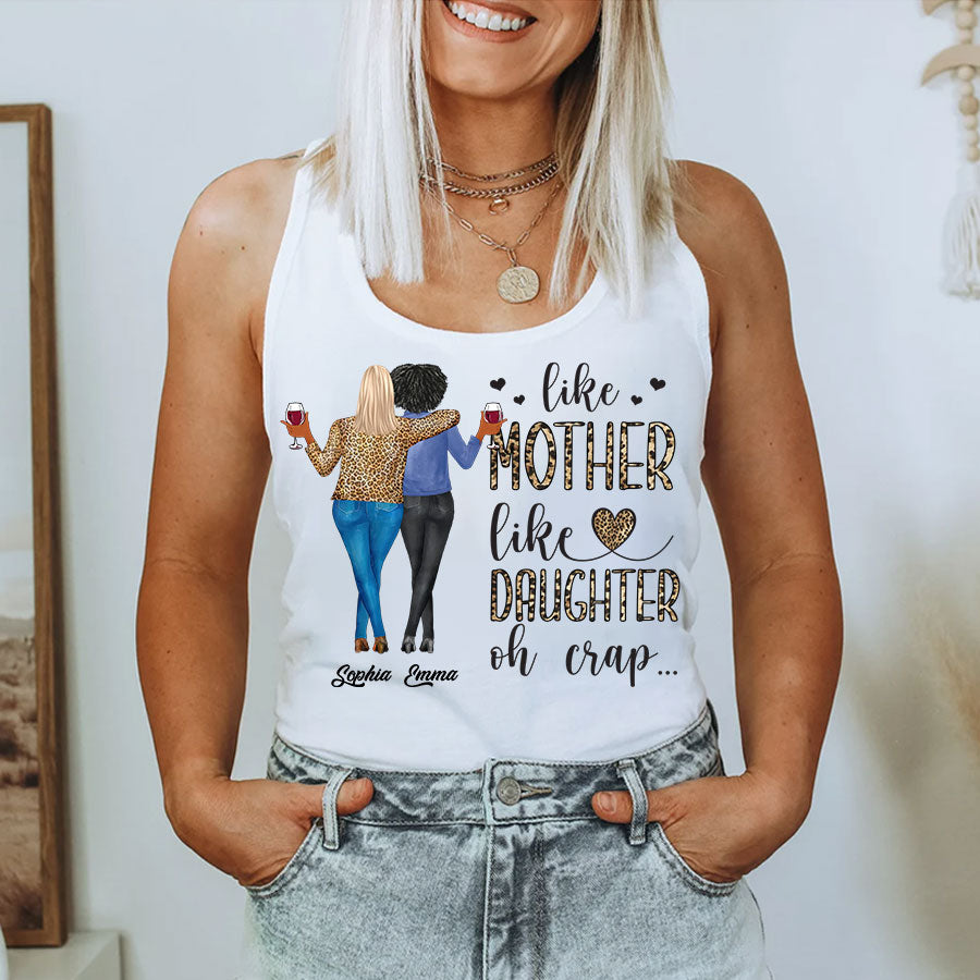 Personalized mothers day shirts, mother's day gifts, Like Mother Like -  Gerbera Story