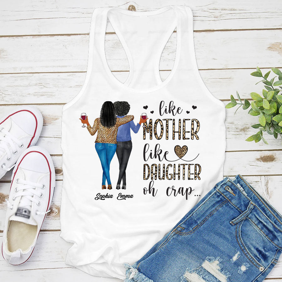 Personalized mothers day shirts, mother's day gifts, Like Mother Like -  Gerbera Story