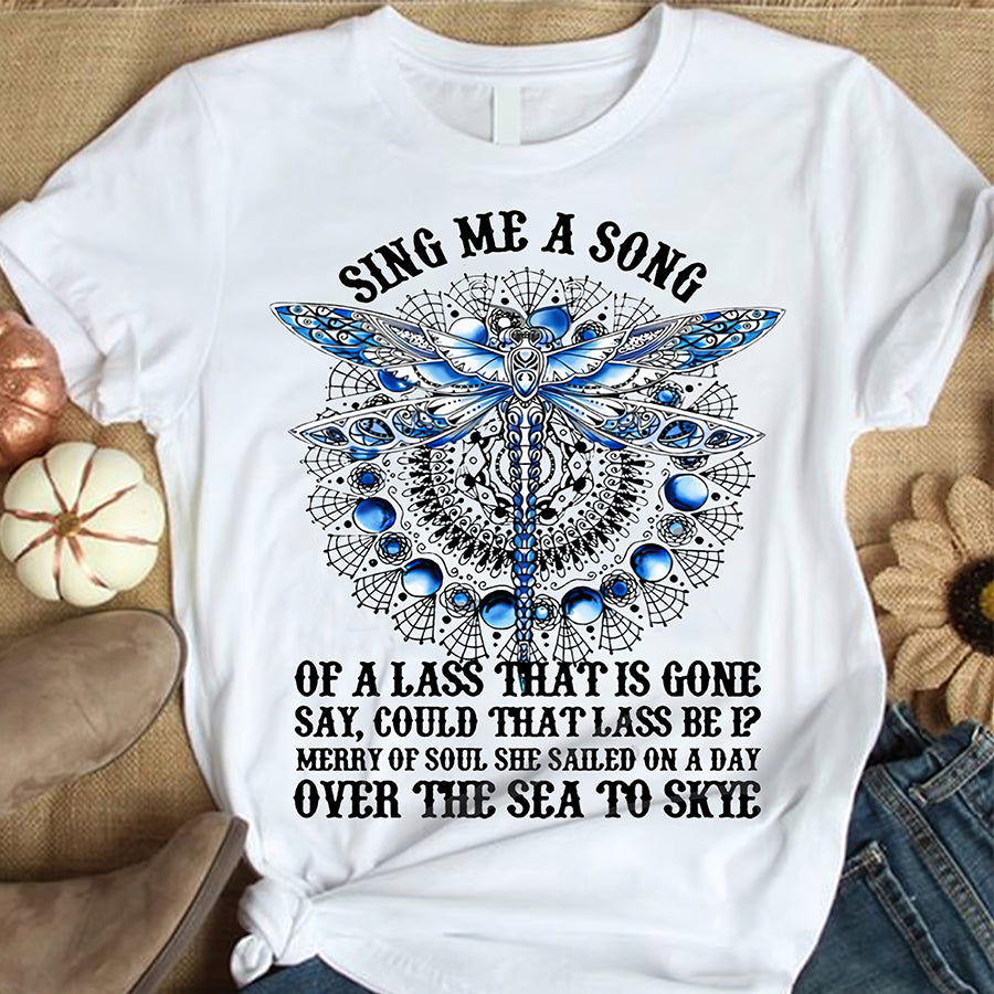 Sing me a song of a lass that is gone say, could that lass be i Hippie t shirt, Peace Love Shirt, Hippie soul cotton shirt for women