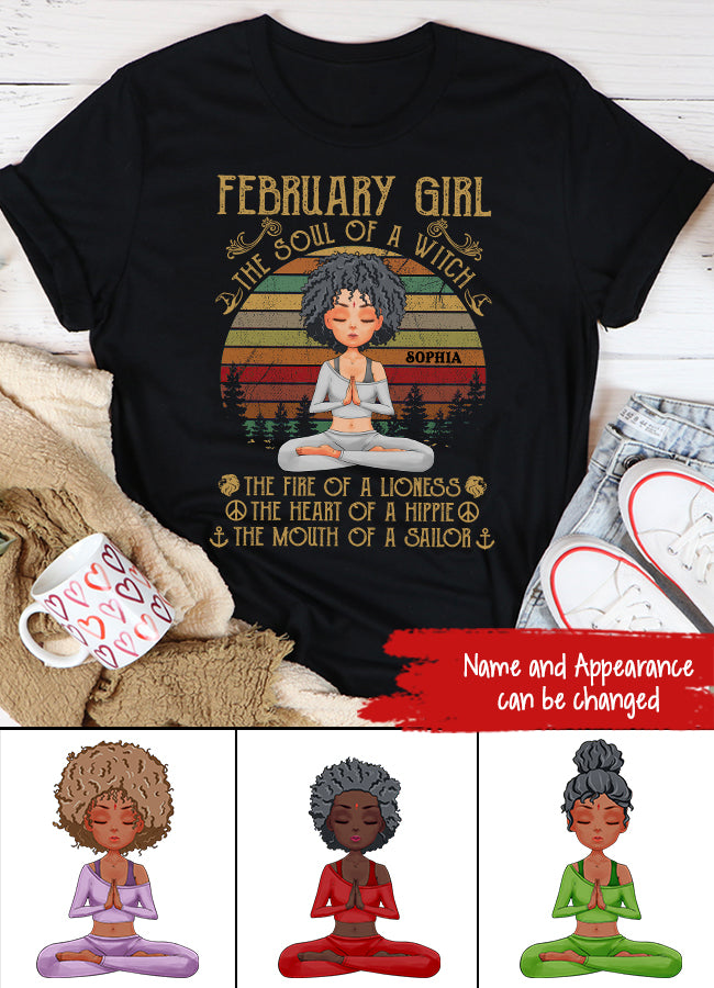 February Birthday Shirt, Custom Birthday Shirt, Queens Born In February, February Birthday Shirts For Woman, February Birthday Gifts
