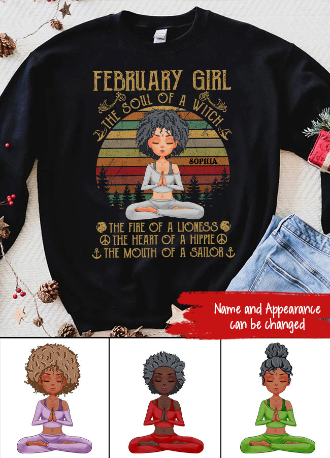 February Birthday Shirt, Custom Birthday Shirt, Queens Born In February, February Birthday Shirts For Woman, February Birthday Gifts