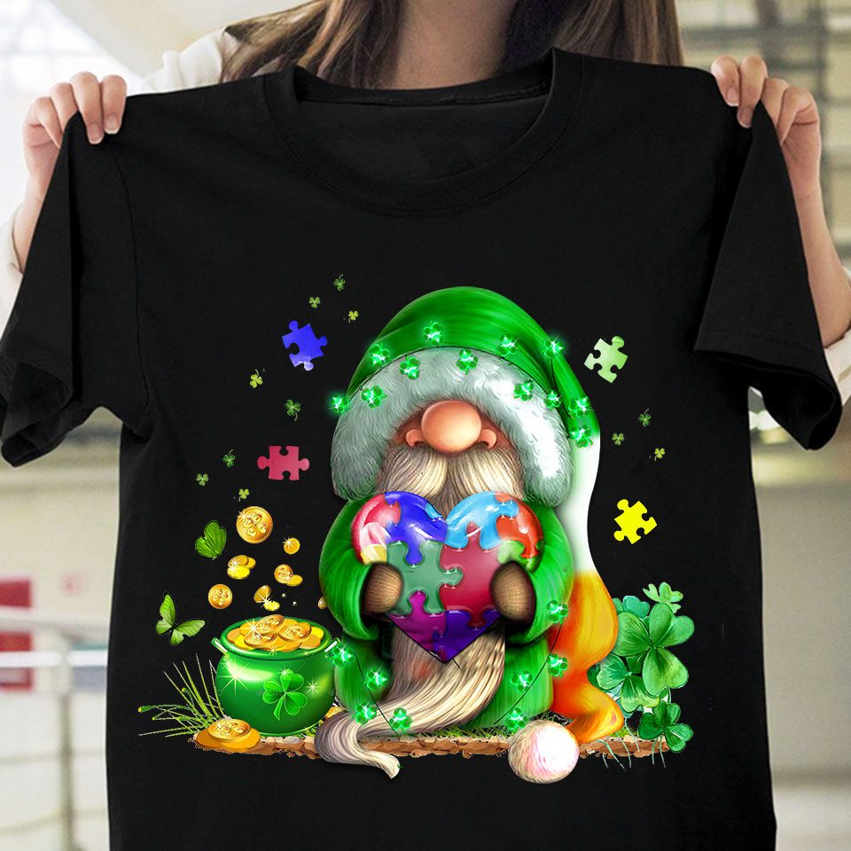 Garden Gnome St Patrick&#39;s Day, Shamrock Shirt, Luck Of The Irish, Irish Shirt, St. Paddy&#39;s Day Shirt