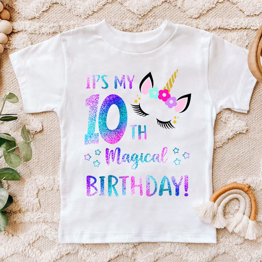 10th Birthday Shirt, Girl, 10th Birthday Shirt Ideas, Double Digits Birthday Shirt, Best T Shirts 2021, Baby Shirt