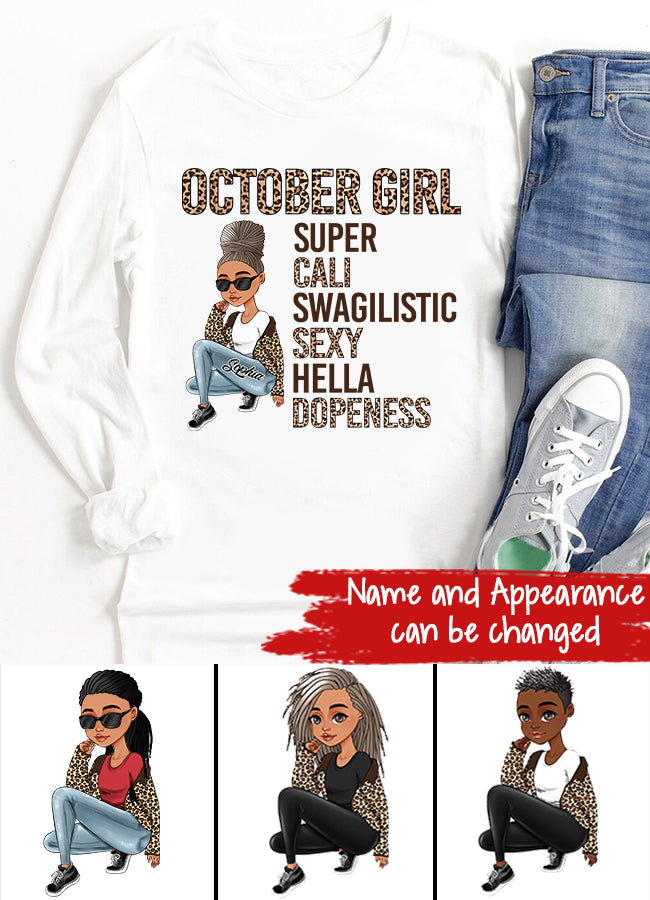 October Birthday Shirt, Custom Birthday Shirt, Queens are Born In October, October Birthday Shirts For Woman, October Birthday Gifts