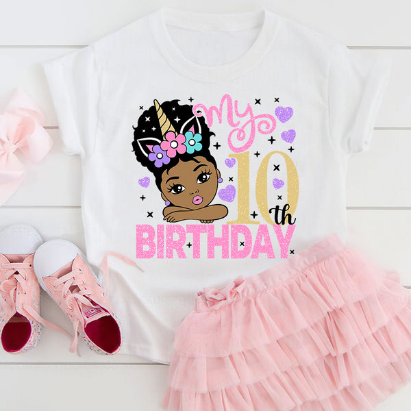 birthday shirts for 10 year olds