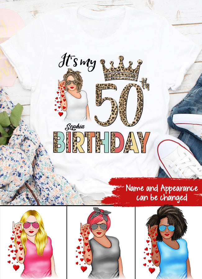 50th Birthday Shirts, Custom Birthday Shirts, Turning 50 Shirt, Women Turning 50 and Fabulous Shirt, 1973 Shirt, Best Gifts for Women Turning 50.