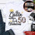 Custom Made with Your Digital Pictures 50th birthday shirt, Made In 1972 - 50 years of being awesome 50th birthday unique cotton t shirt for woman