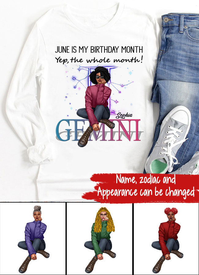 June Birthday Shirt, Custom Birthday Shirt, Queens was Born In June, June Birthday Shirts For Woman, June Birthday Gifts