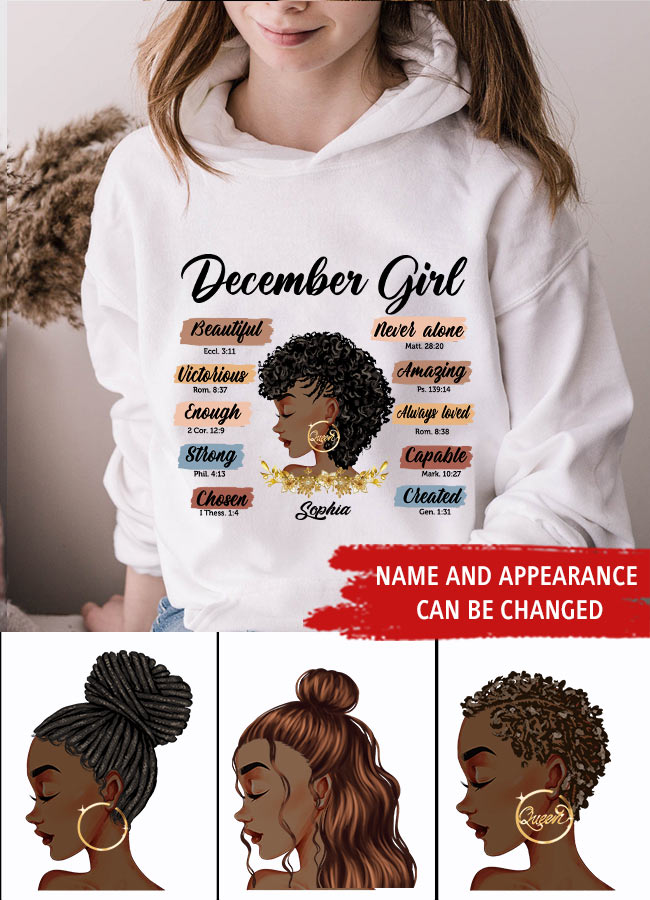 December Birthday Shirt, Custom Birthday Shirt, Queens Are Born In December, December Birthday Shirts For Woman, December Birthday Gifts