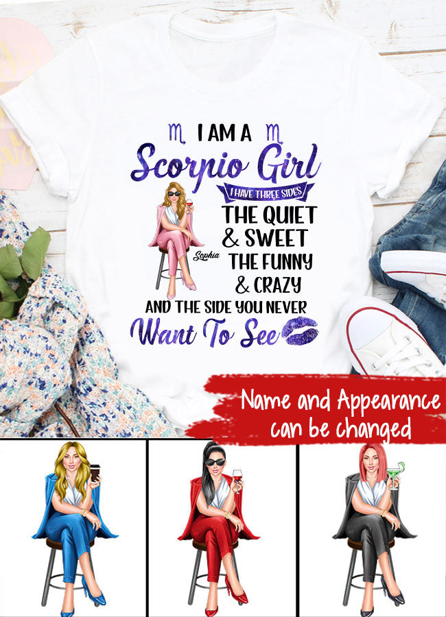 Custom Birthday Shirt, Scorpio Zodiac t shirt, Scorpio Birthday shirt, Scorpio t shirts for ladies, Scorpio queen t shirt, Scorpio Queen Birthday shirt
