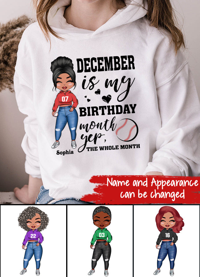 December Birthday Shirt, Custom Birthday Shirt, Queens Are Born In December, December Birthday Shirts For Woman, December Birthday Gifts
