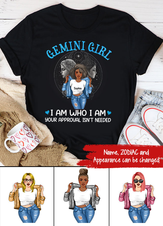 Personalized birthday shirts, Zodiac T shirt, Zodiac Signs shirt, Gemini Birthday T shirt, Custom Birthday Gifts