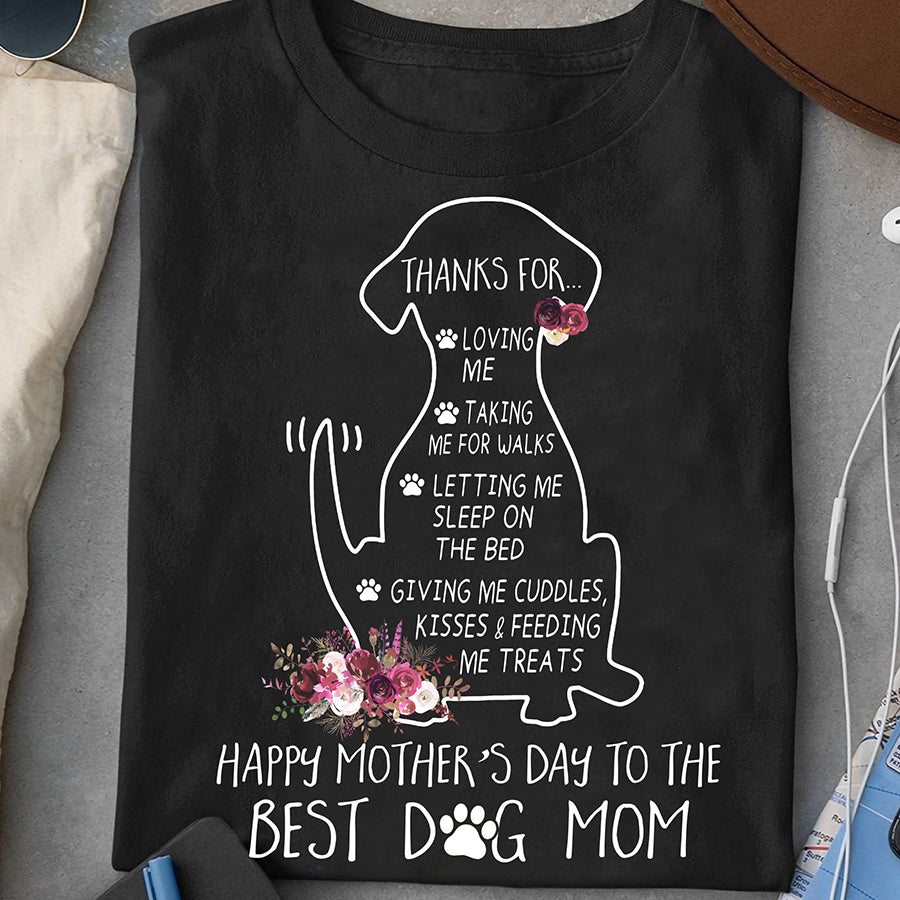 Happy Mother Day Shirt, Mother's Day T Shirt, Dog Mom Shirt, Dog Mom Gifts, Mother's Day Tee Shirts, Mother Day Gift