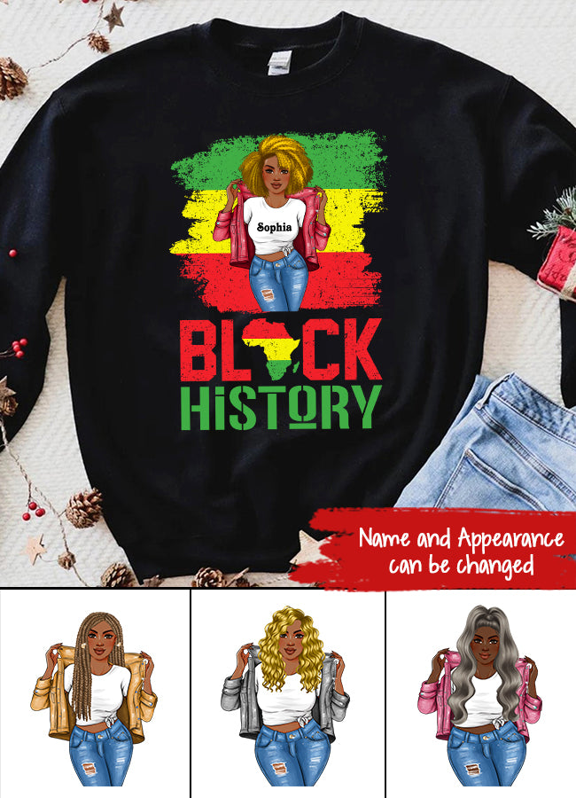 I Am Black History - Black History Month &amp; Pride Gift T-Shirt