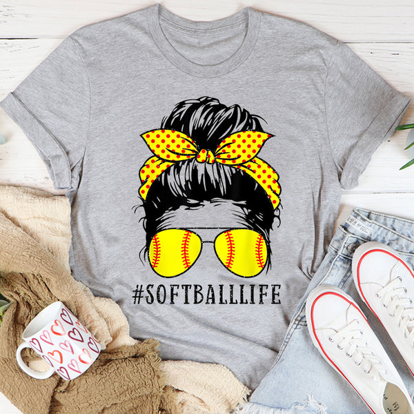 Baseball Mom Shirt Funny Softball Mom Messy Bun Mama Mother's Day Spor -  Gerbera Story