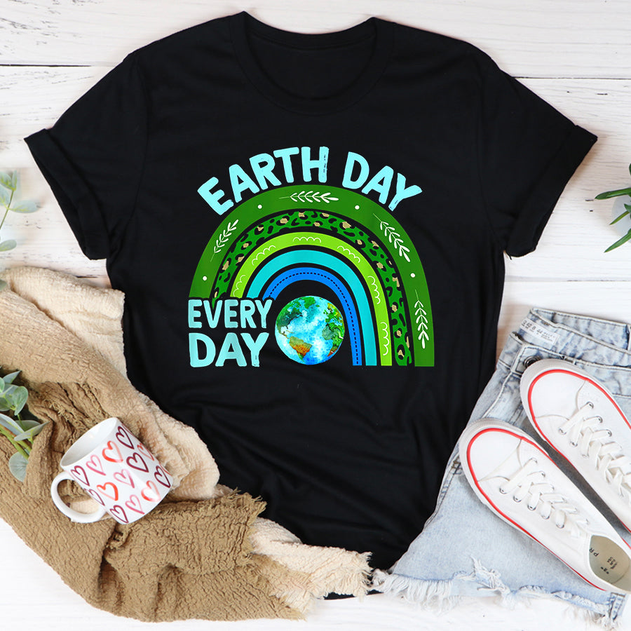 Earth Day Everyday Shirt Earth Day Everyday Rainbow Design Earth Day T-Shirt Save The Planet Shirts