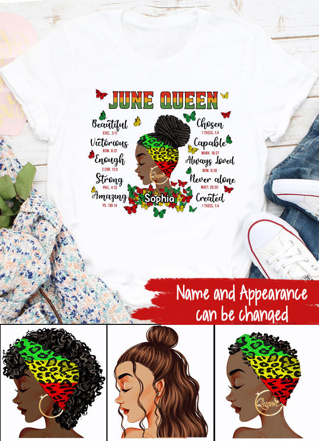 Personalized Shirt - Juneteenth T Shirt, Black Women's Juneteenth t shirt, Juneteenth shirt ideas, Black History Gift For Black Woman