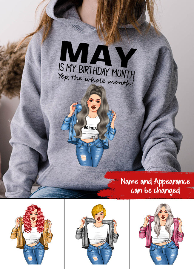 May Birthday Shirt, Custom Birthday Shirt, Queens Born In  May, May Birthday Gifts,  May Birthday Gifts
