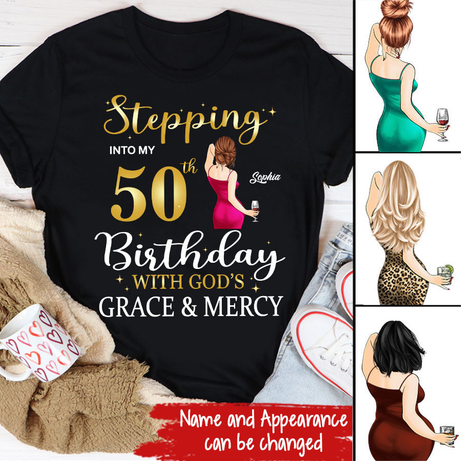 50th Birthday Shirts, Custom Birthday Shirts, Turning 50 Shirt, Gifts For Women Turning 50, 50 And Fabulous Shirt, 1973 Shirt, 50th Birthday Shirts For Her