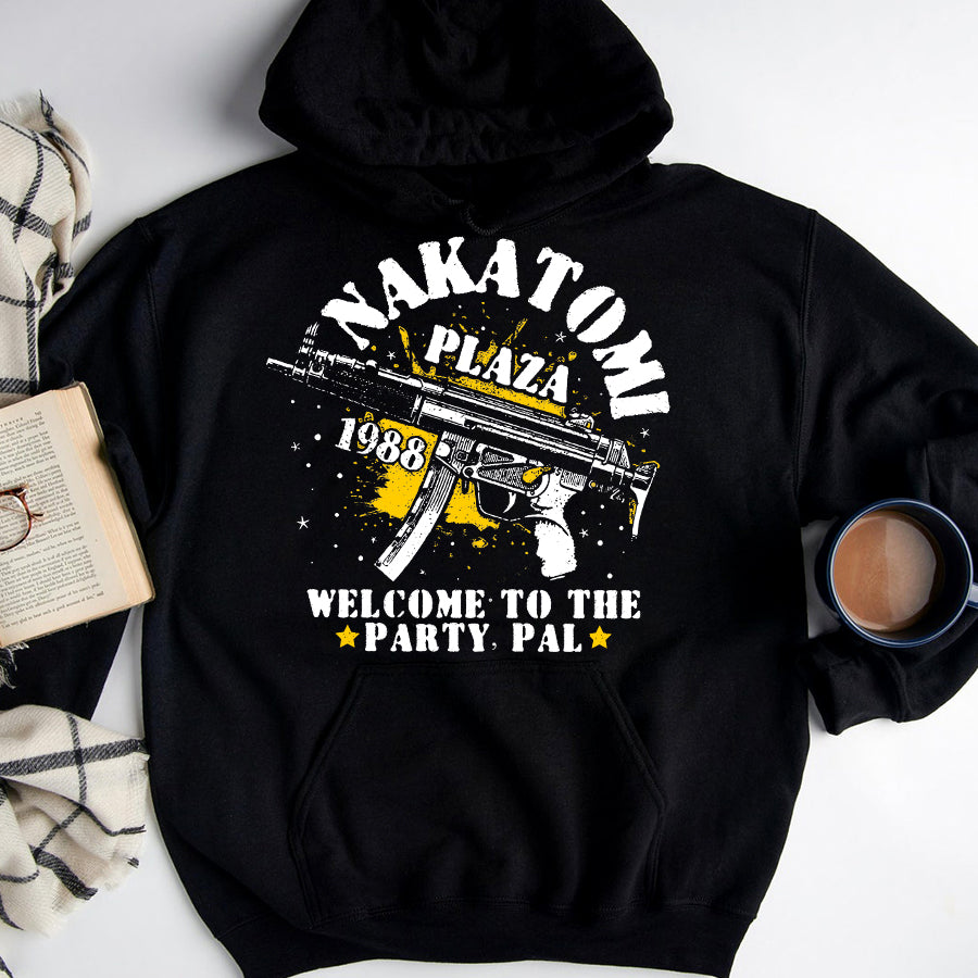 NAKATOMI PLAZA 1988 christmas party xmas t shirts, funny christmas t shirts, nakatomi christmas party shirt, unisex shirt