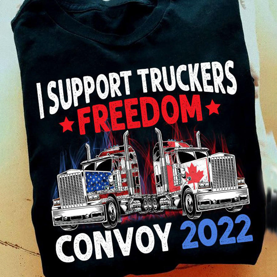 FreeDom Shirt, Truckers Shirt, Truck Driver Shirts, Funny Trucker Shirts, Semi Truck Shirts, Vintage Trucker Shirts, Gifts For Truck Drivers