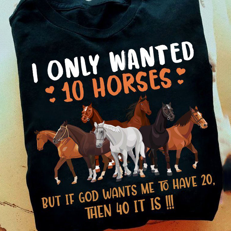 Horse T Shirts, Funny Horse T Shirts, Horse T Shirts With Sayings, Horse Tee, Gifts For Horse Lovers, Unisex T Shirt