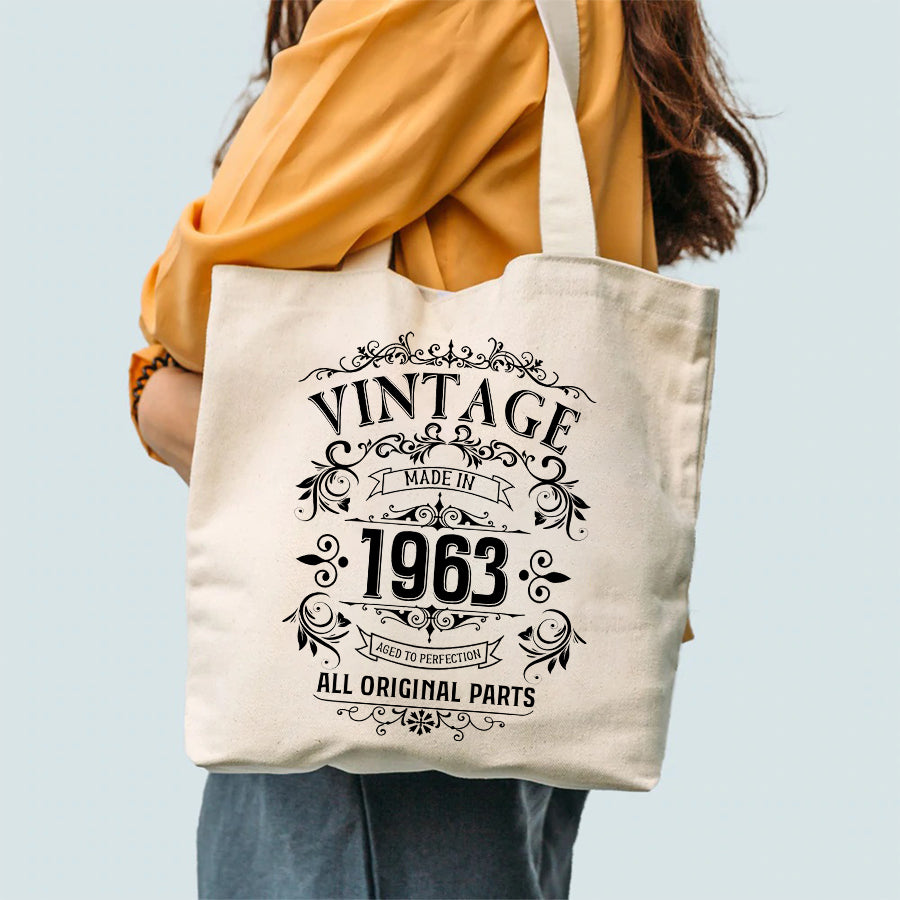 59th Birthday, Fabulous Since 1963 Turning 59 Birthday, Gifts For Women Turning 59, 59 And Fabulous Tote Bag - Birthday Gift For Her, Girl, Woman