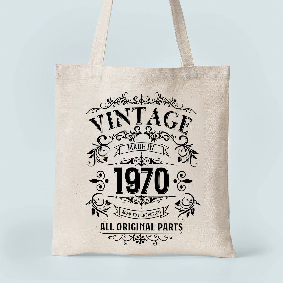 52nd Birthday, Fabulous Since 1970 Turning 52 Birthday, Gifts For Women Turning 52, 52 And Fabulous Tote Bag - Birthday Gift For Her, Girl, Woman