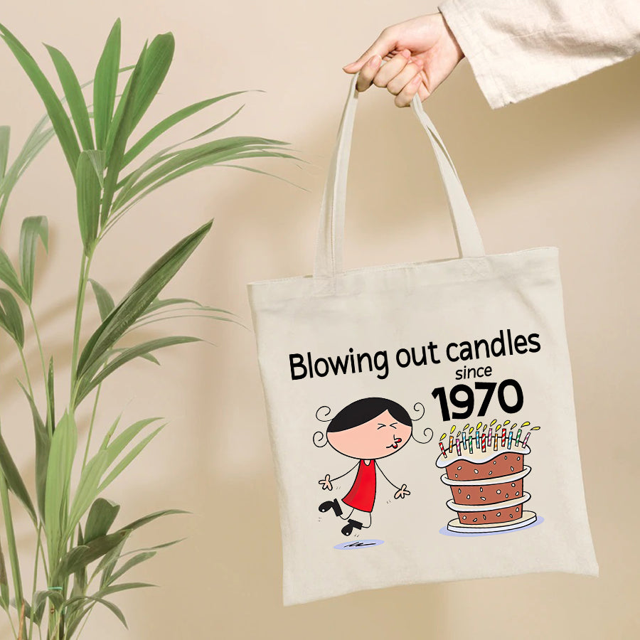 52nd Birthday, Fabulous Since 1970 Turning 52 Birthday, Gifts For Women Turning 52, 52 And Fabulous Tote Bag - Birthday Gift For Her, Girl, Woman