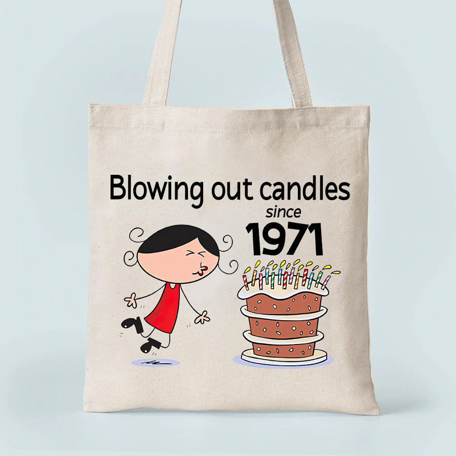 51st Birthday, Fabulous Since 1971 Turning 51 Birthday, Gifts For Women Turning 51, 51 And Fabulous Tote Bag - Birthday Gift For Her, Girl, Woman
