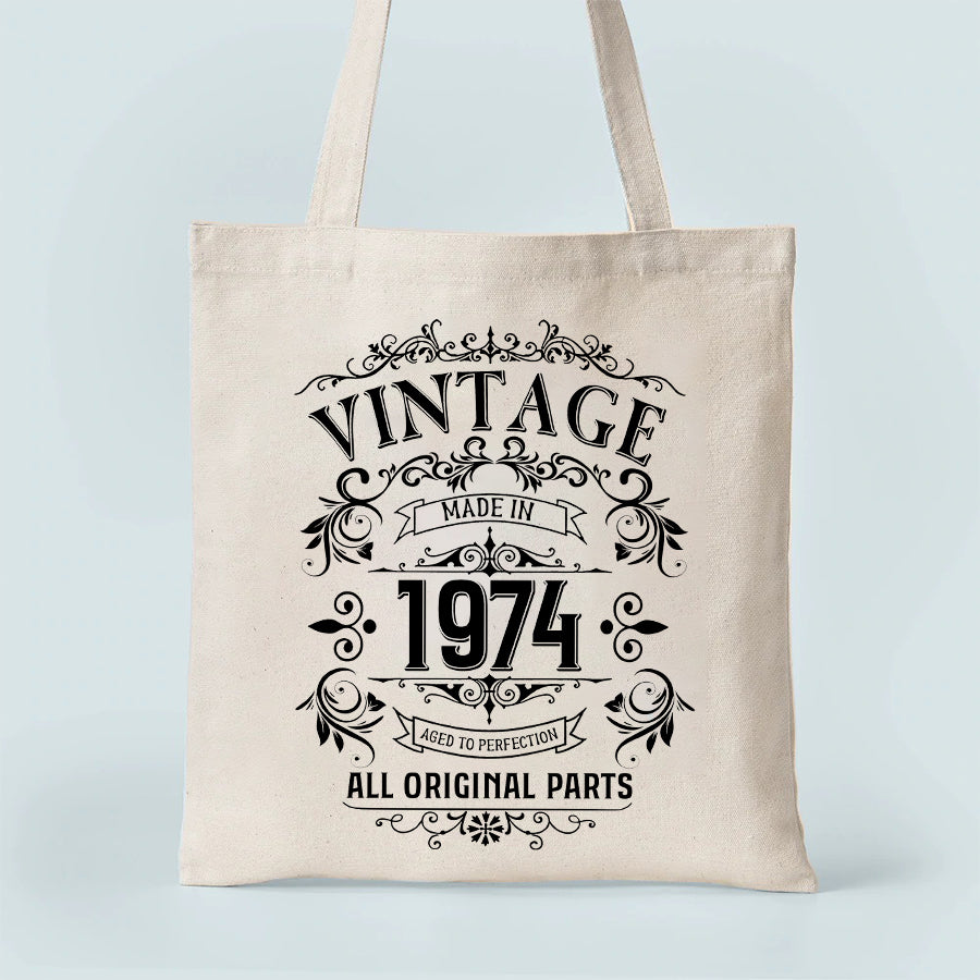 48th Birthday, Fabulous Since 1974 Turning 48 Birthday, Gifts For Women Turning 48, 48 And Fabulous Tote Bag - Birthday Gift For Her, Girl, Woman