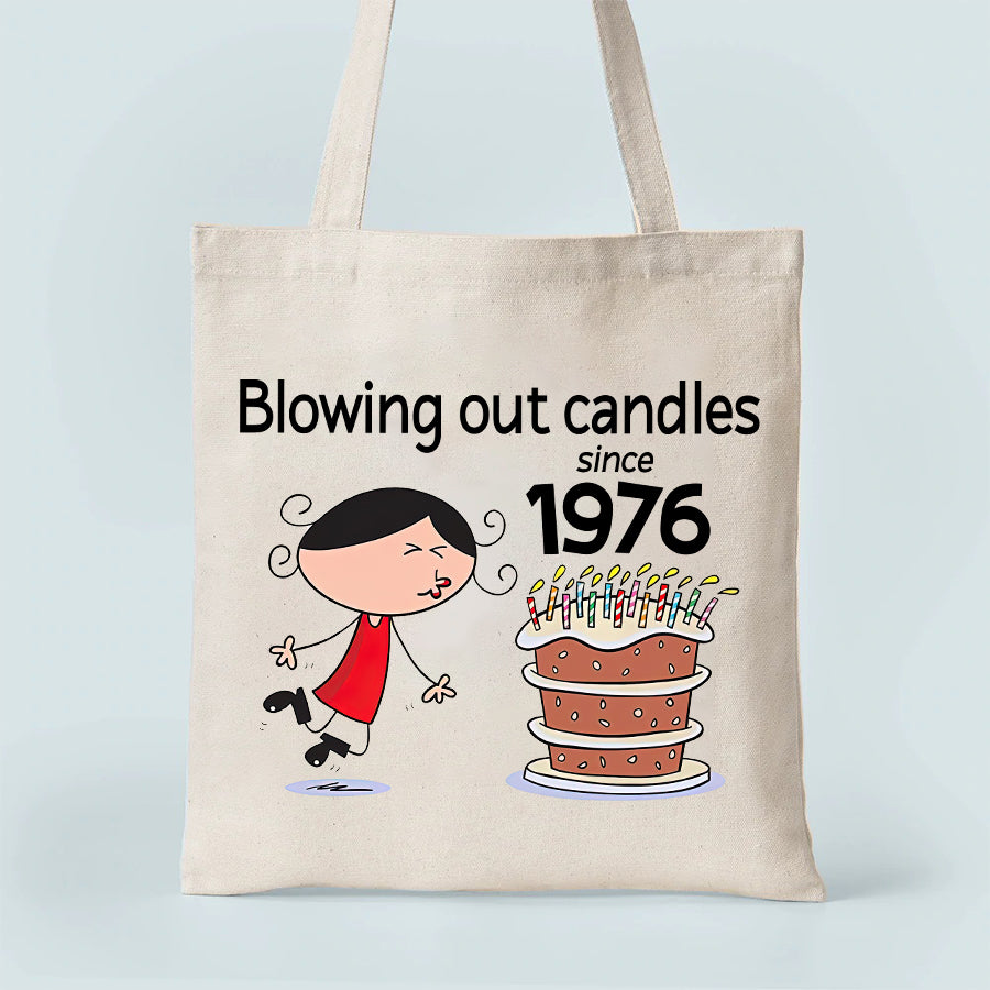 46th Birthday, Fabulous Since 1976 Turning 46 Birthday, Gifts For Women Turning 46, 46 And Fabulous Tote Bag - Birthday Gift For Her, Girl, Woman