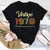 Vintage 1978 - 44 Years Of Being Awesome 44th Birthday Unique T Shirt For Woman, Her Gifts For 44 Years Old, Turning 44 And Fabulous Birthday Cotton Shirt