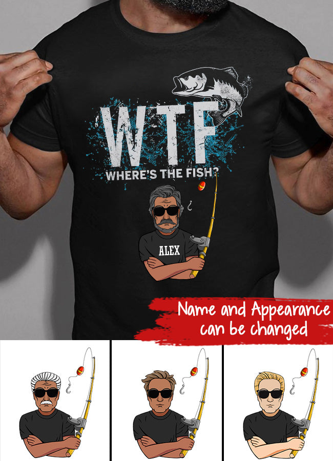 Custom Fishing Shirts, Fishing Shirt, Fishing Shirts For Men, Fishing Jersey Fishing Gifts For Dad  Fishing Gift