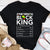 Juneteenth Shirt Juneteenth Black King Melanin Dad Fathers Day Men Father Fun T-Shirt