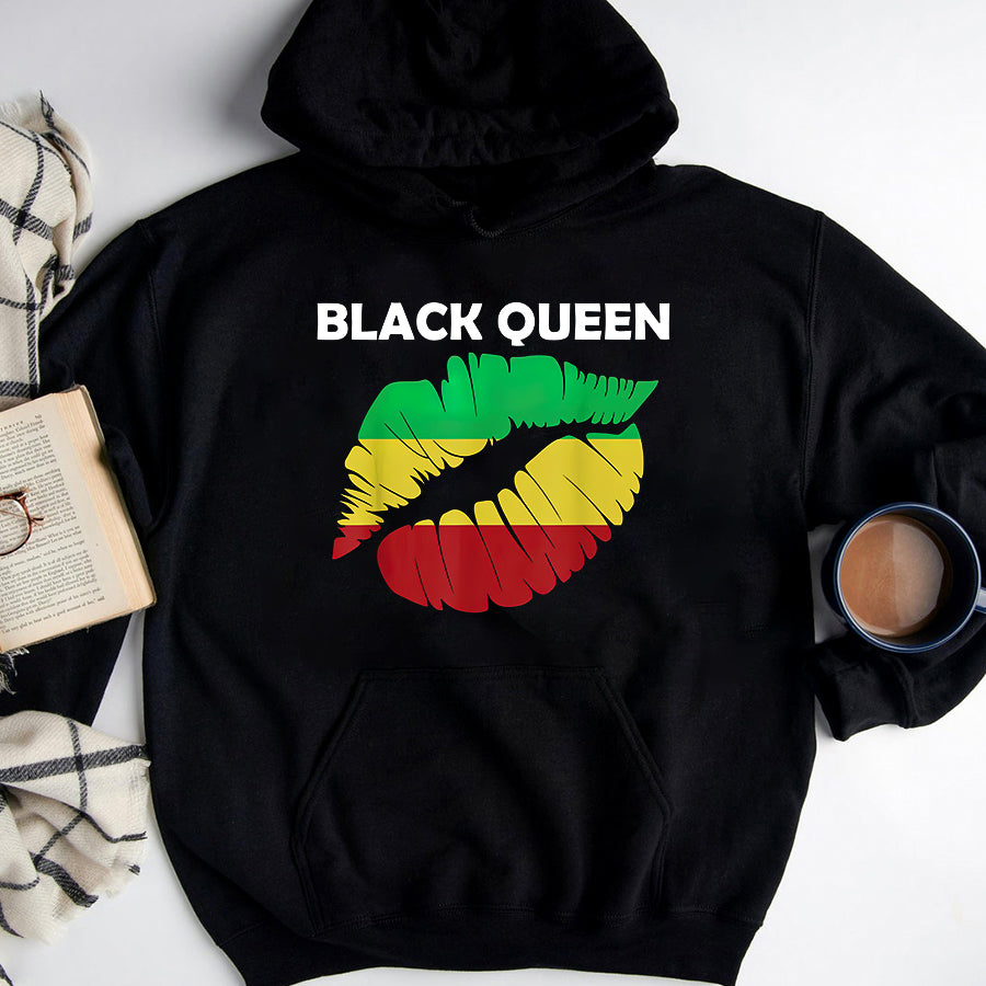 Juneteenth Shirt BLACK QUEEN Most Powerful African American History Pride T-Shirt