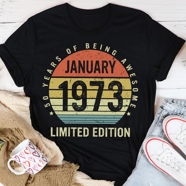 Chapter 50, Fabulous Since 1973 50th Birthday Unique T Shirt For Woman ...