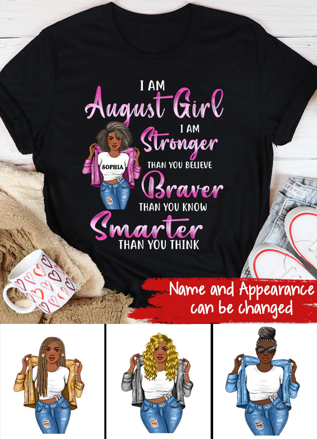 August Birthday Shirt, Custom Birthday Shirt, Queens are Born In August, August Birthday Shirts For Woman, August Birthday Gifts