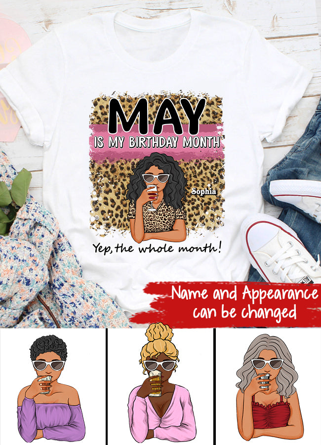 May Birthday Shirt, Custom Birthday Shirt, Queens Born In May, May Birthday Gifts, May Shirts For Woman