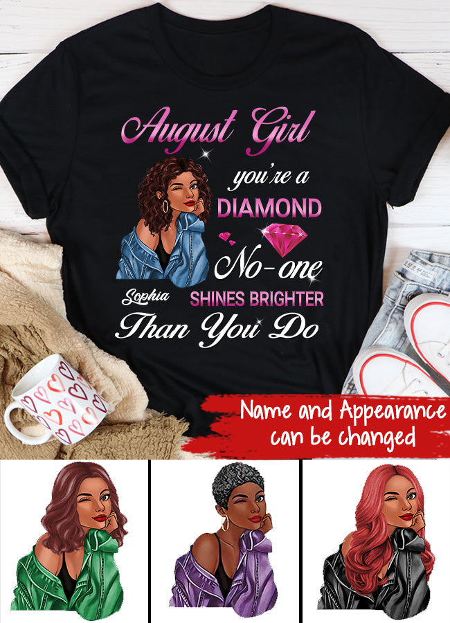 August Birthday Shirt, Custom Birthday Shirt, Queens are Born In August, August Birthday Shirts For Woman, August Birthday Gifts