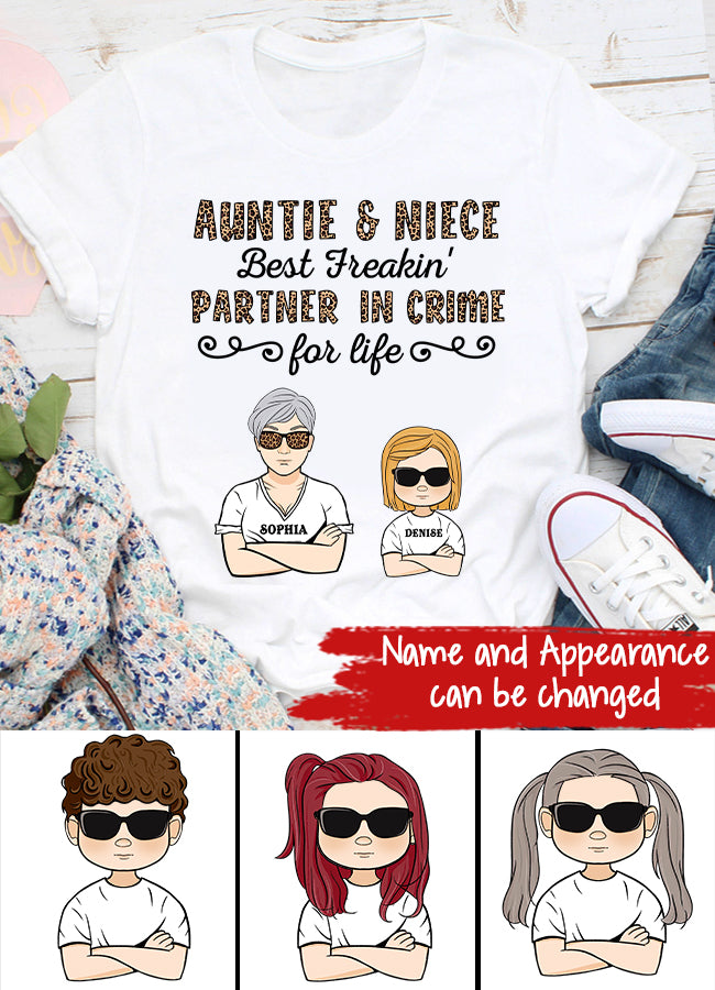 Personalized Gifts For Auntie, Auntie Shirt, Auntie Tees, Auntie Gift Ideas, Auntie Gifts From Niece, Gift For Auntie