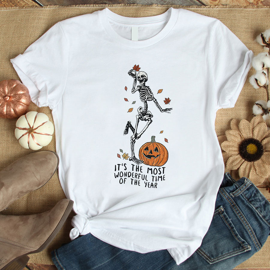Witch Halloween shirts, Funny Halloween Shirt, Skeleton Hands Shirt, Pumpkin Lover gift for women, Halloween Gift